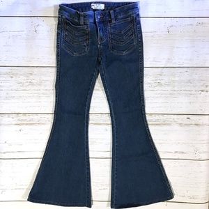Free People Stella Patch Pocket Flare Jeans NWOT